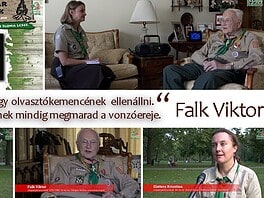 Falk Viktornál vendégségben járt a Cserkész Rádió