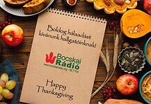 Boldog hálaadást kívánunk hallgatóinknak!