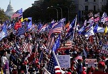 Donald Trump: „Szívmelengető látni a hatalmas felvonulást”