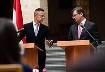 Ukrán külügyminiszter: Budapest „nyílt seb maradt”