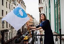 Varga Judit: Jelképpé vált a babazászló