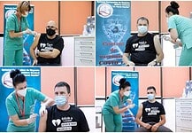 Az RMDSZ-es miniszterek egyen-pólóban oltatták be magukat