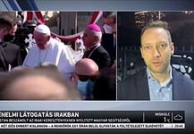 Azbej Tristan áldást kért Ferenc pápától