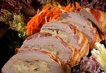 Töltött szűzpecsenye