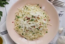 Olasz fokhagymás tészta receptje