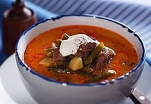 Kapros palócleves recept