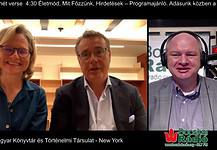 Amerikai Magyar Könyvtár és Történelmi Társulat eredményei a New York-i diaszpóra sikerei – Krizsán Árpáddal és Dömötör Zsuzsannával beszélgettünk