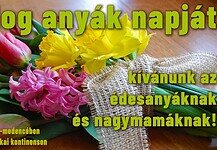 Boldog anyák napját kívánunk az édesanyáknak és nagymamáknak!