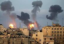 Palesztin rakéták Jeruzsálemre, izraeli légicsapás Gázában