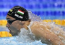 Milák Kristóf minden idők második legjobb idejével győzött