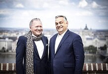 Orbán Viktor Péterffy Tamás amerikai magyar üzletemberrel tárgyalt