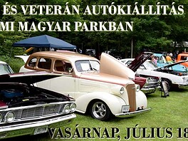 Piknik és veterán autókiállítás a hirami Magyar Parkban – Július 18-án