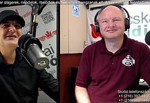 Háztűznézőben a Bocskai Rádiónál – Vujity Tvrtko először járt a clevelandi stúdióban