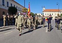 Sepsiszentgyörgyön katonai ceremóniával ünnepelték a „fasiszta-horthysta megszállás alóli felszabadulást”