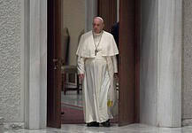 Ferenc pápa megkapta a harmadik oltást