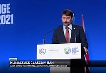 Áder János beszédet mondott a glasgow-i klímacsúcson