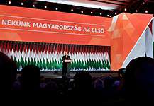 Ismét Orbán Viktor miniszterelnököt választották a Fidesz elnökévé