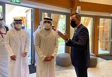 Dubaj koronahercege is meglátogatta a Magyar Pavilont