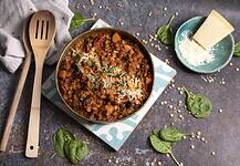 Paradicsomos lencseragu