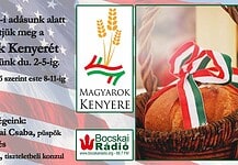 Mai adásunk alatt élőben sütjük meg a Magyarok Kenyerét!