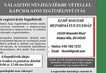 Az országgyűlési választáson és népszavazáson való részvétel regisztrálási határideje március 8.