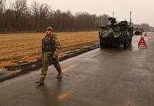 Megérkeztek Romániába az első amerikai katonai konvojok