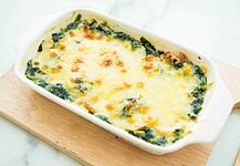 Parajos-rukkolás lasagne