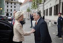 Budapestre látogatott Ursula von der Leyen