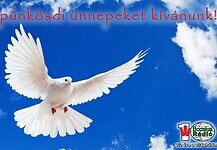 Áldott pünkösdi ünnepeket kívánunk!