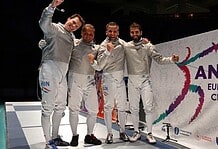 Európa bajnok a férfi kardcsapat!