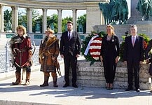 Koszorúval emlékeztek meg a 907-es pozsonyi csatáról