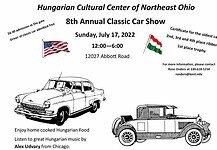 Piknik és klasszikus autó kiállítás Hiramben július 17-én