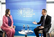 Szijjártó Péter: a kereszténység a legüldözöttebb vallás