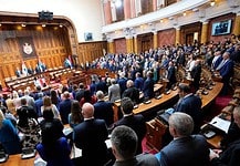 Megalakult az új szerb parlament