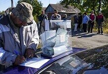 Mind a négy régió megszavazta az Oroszországhoz való csatlakozást