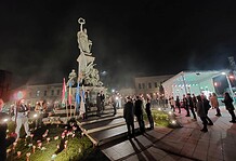 A vértanúkra emlékeztek Aradon