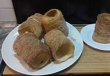 Fahéjas házi kürtőskalács