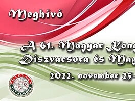 A 61. Magyar Kongresszus, Díszvacsora és Magyar Bál – november 25-26.