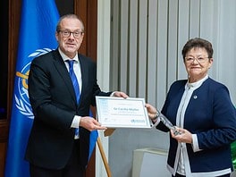 A WHO legmagasabb fokozatú kitüntetését kapta meg Müller Cecília