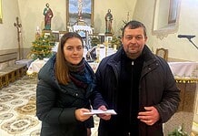 Első megbízatásom clevelandi díszpolgárként – Adomány szülőfalumnak, Szürtének