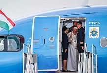 Ferenc pápa a repülőúton: A mennyben beszélnek csak magyarul