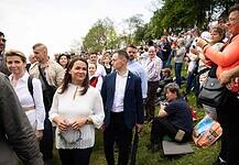 Novák Katalin: felemelő érzés megélni a nemzet összetartozását