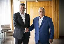 Orbán Viktor a román miniszterelnökkel tárgyalt