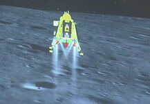 India leszállt a Holdra