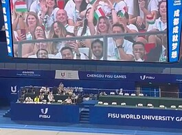 Rajongtak a magyarokért a kínai „mini-olimpián”