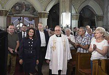 Vastaps fogadta Novák Katalint Beregszászban