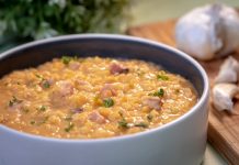 Vöröslencse-főzelék