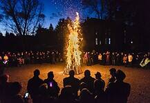 Több mint száz székelyföldi településen gyújtottak őrtüzet