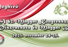 Vegyen Ön is részt a 62. Magyar Kongresszuson november 24-25-én