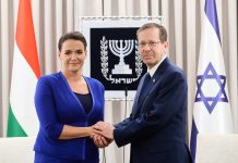 Novák: ami Izraellel történik, az nekünk sem közömbös